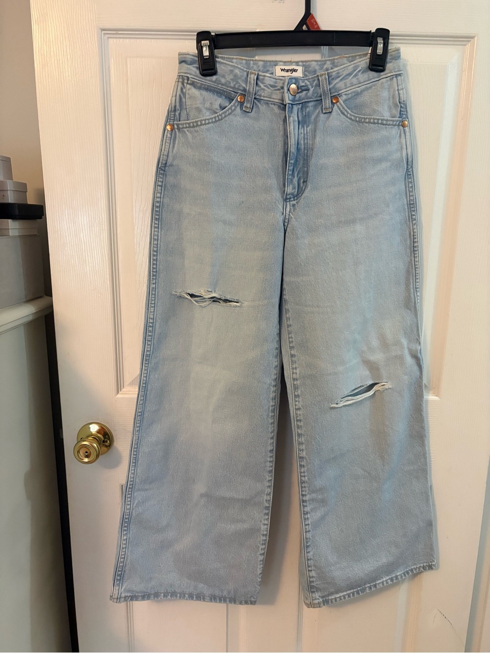 Wrangler Worldwide 661 high rise wide leg jeans - Picture 4 of 9